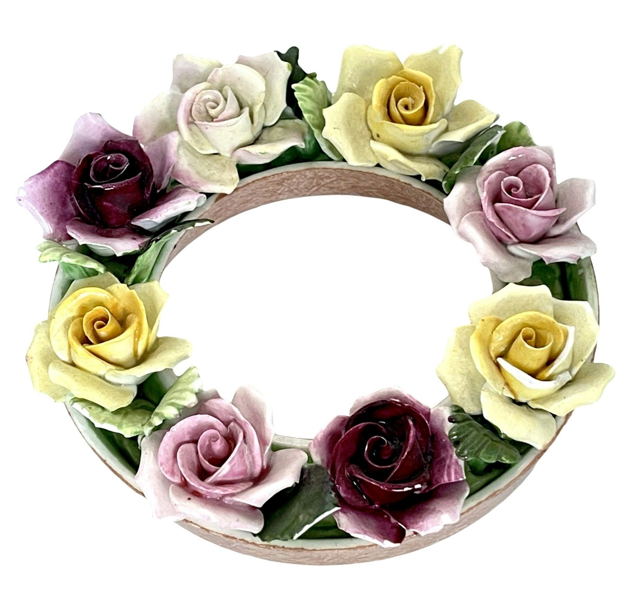 Best Bone Denton China Floral porslin Ring