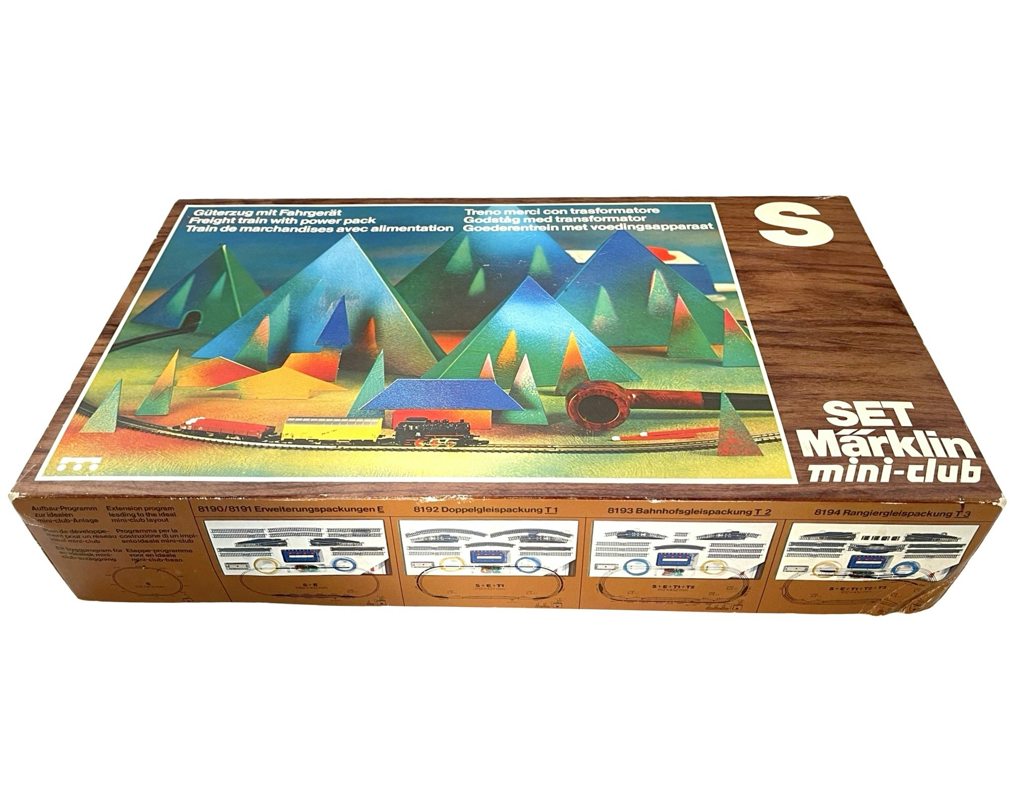 Märklin Mini-Club 8909 Godståg med vagnar, skala Z