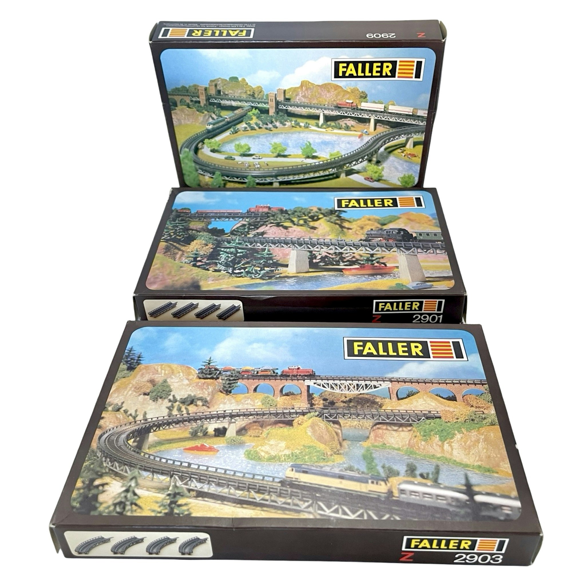 Faller 2901, 2903, 2909, Z skala