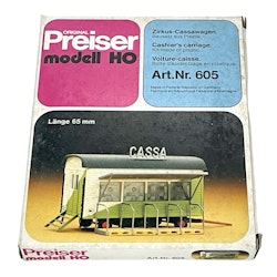 6 stk, Preiser modell HO 602, 603, 604, 605, 1148