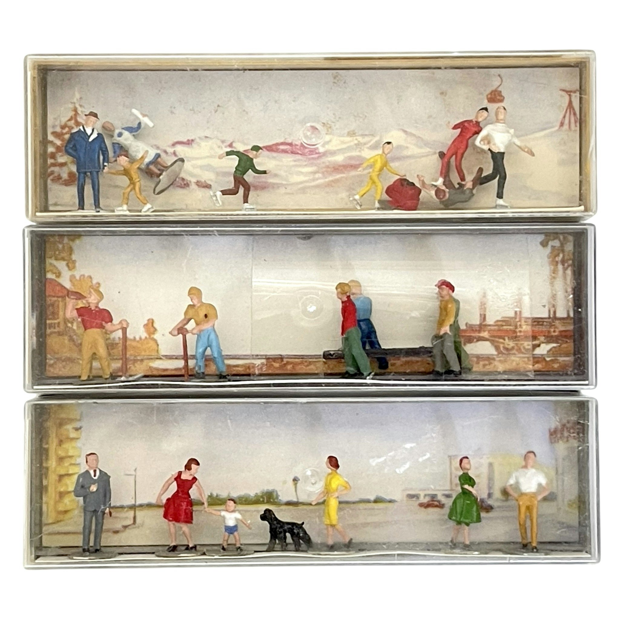 15 st, Merten miniatyr figurer HO