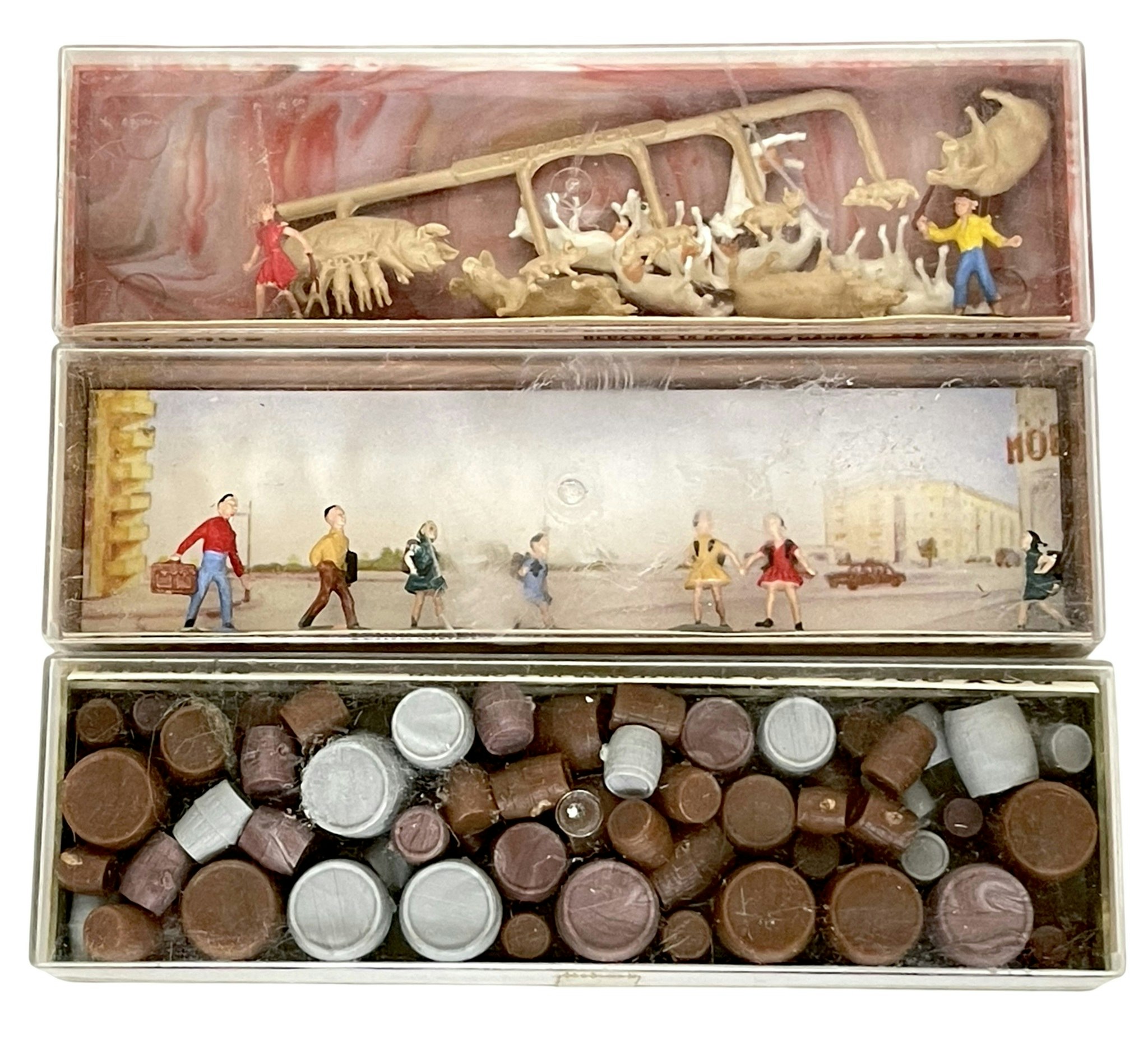 15 st, Merten miniatyr figurer HO