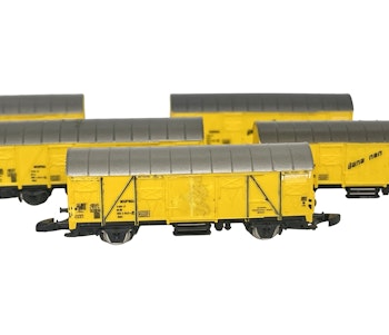 8 kpl, Märklin 8606, Z Mini-Club, Tavaravaunu Ibbis "Banaanit"