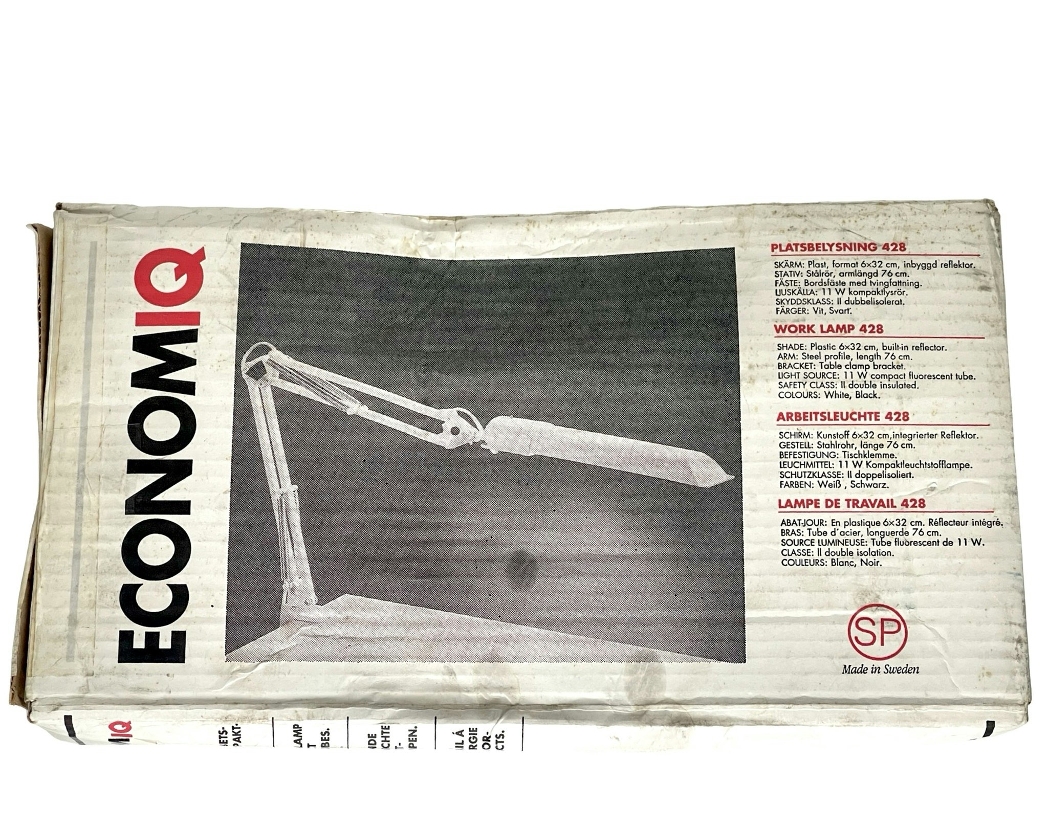 Skrivbordslampa EconomIQ 428, Sweden