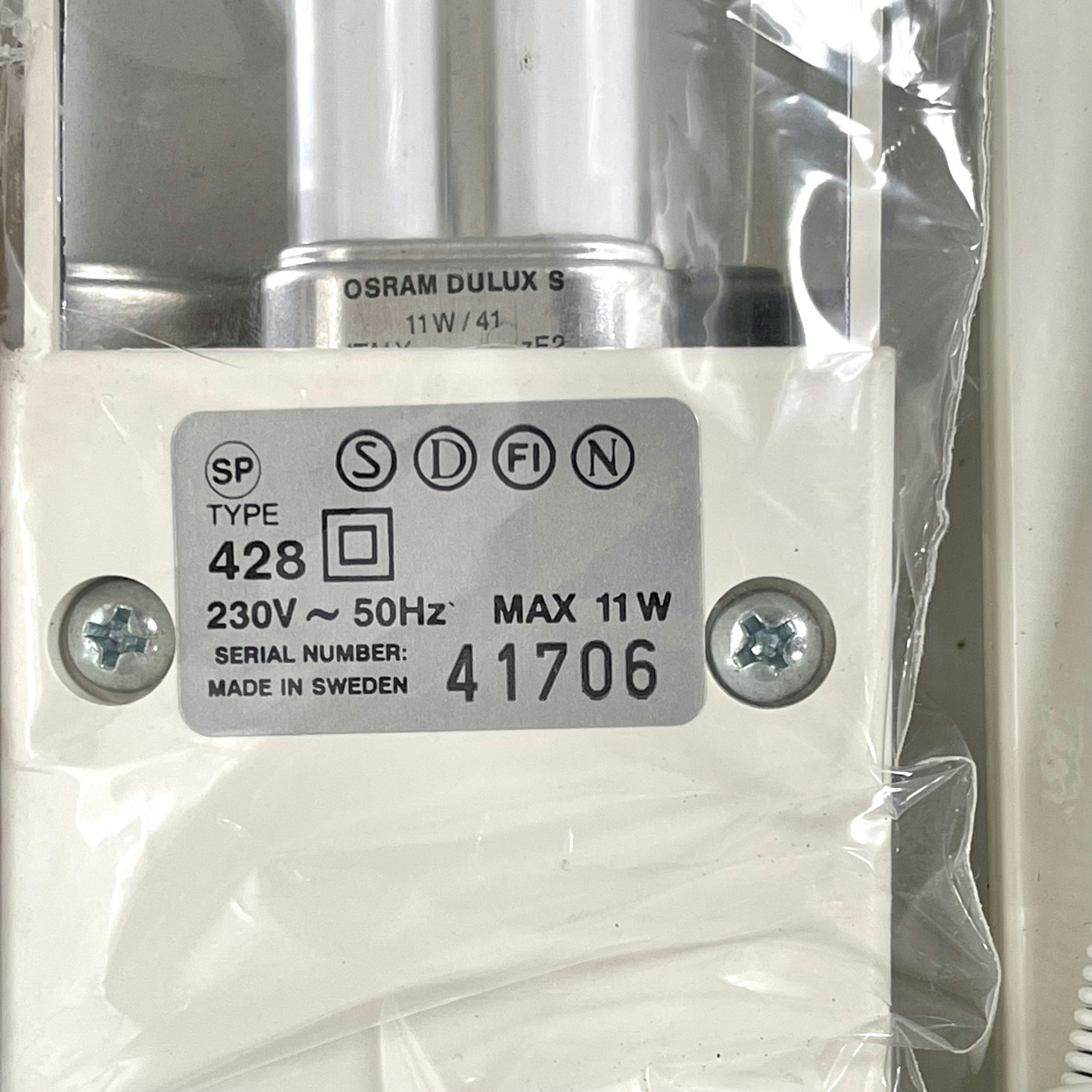 Skrivbordslampa EconomIQ 428, Sweden
