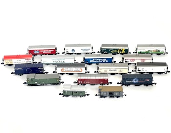 Märklin Z Mini-Club, 17 mallijunavaunua