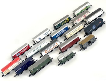 Märklin Z Mini-Club, 17 mallijunavaunua