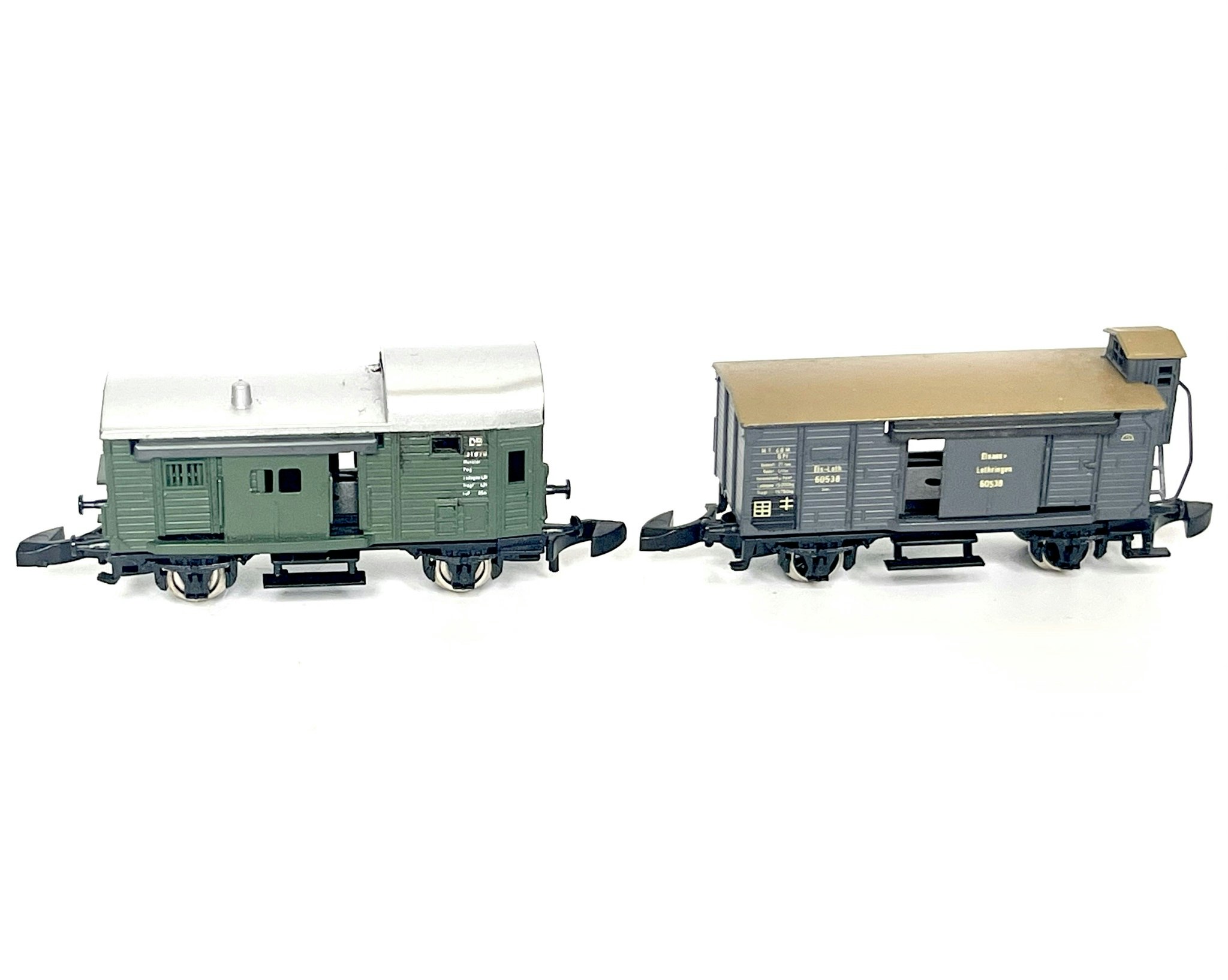 Märklin Z Mini-Club, 17 Modelleisenbahnwagen