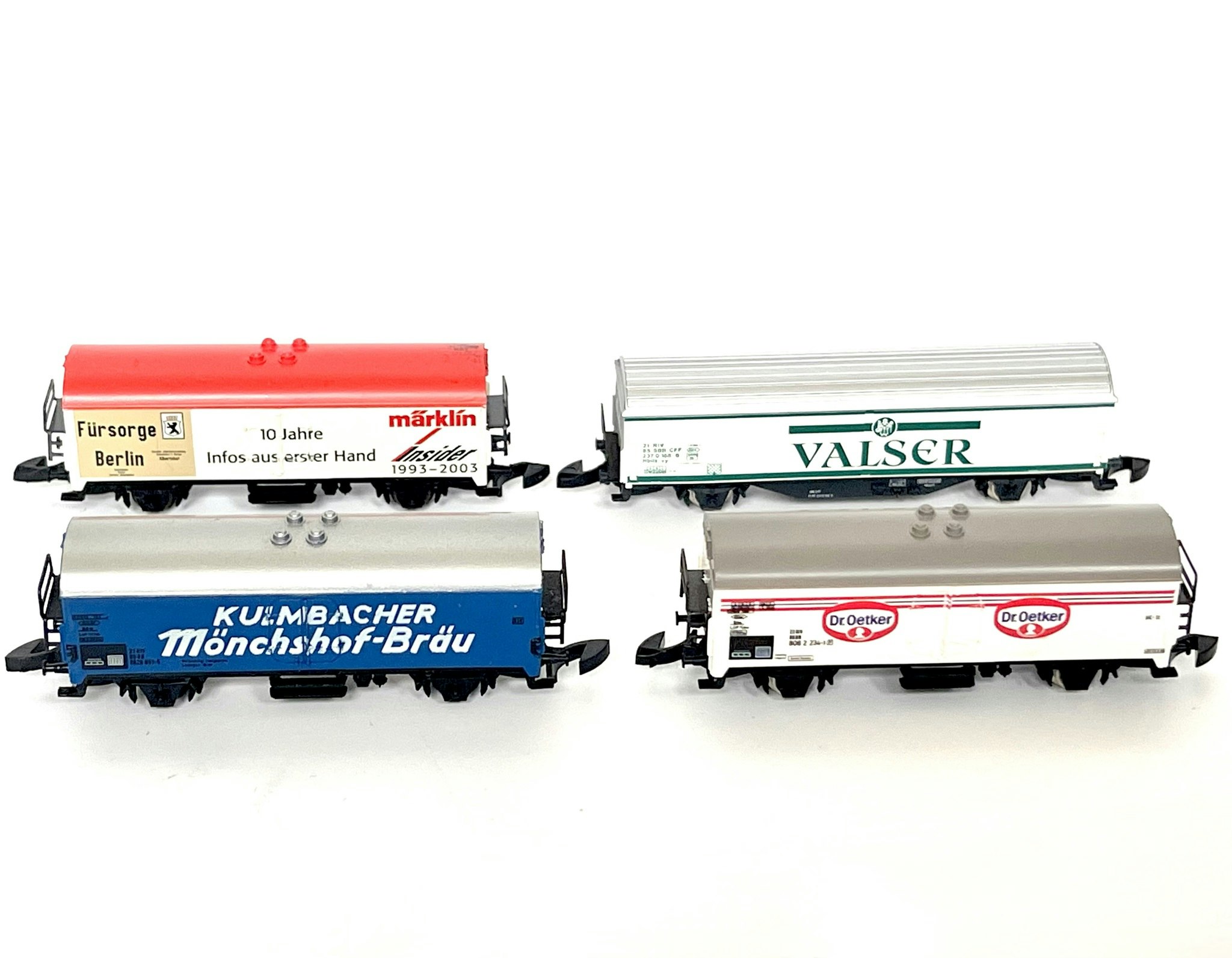 Märklin Z Mini-Club, 17 st Modell tågvagnar
