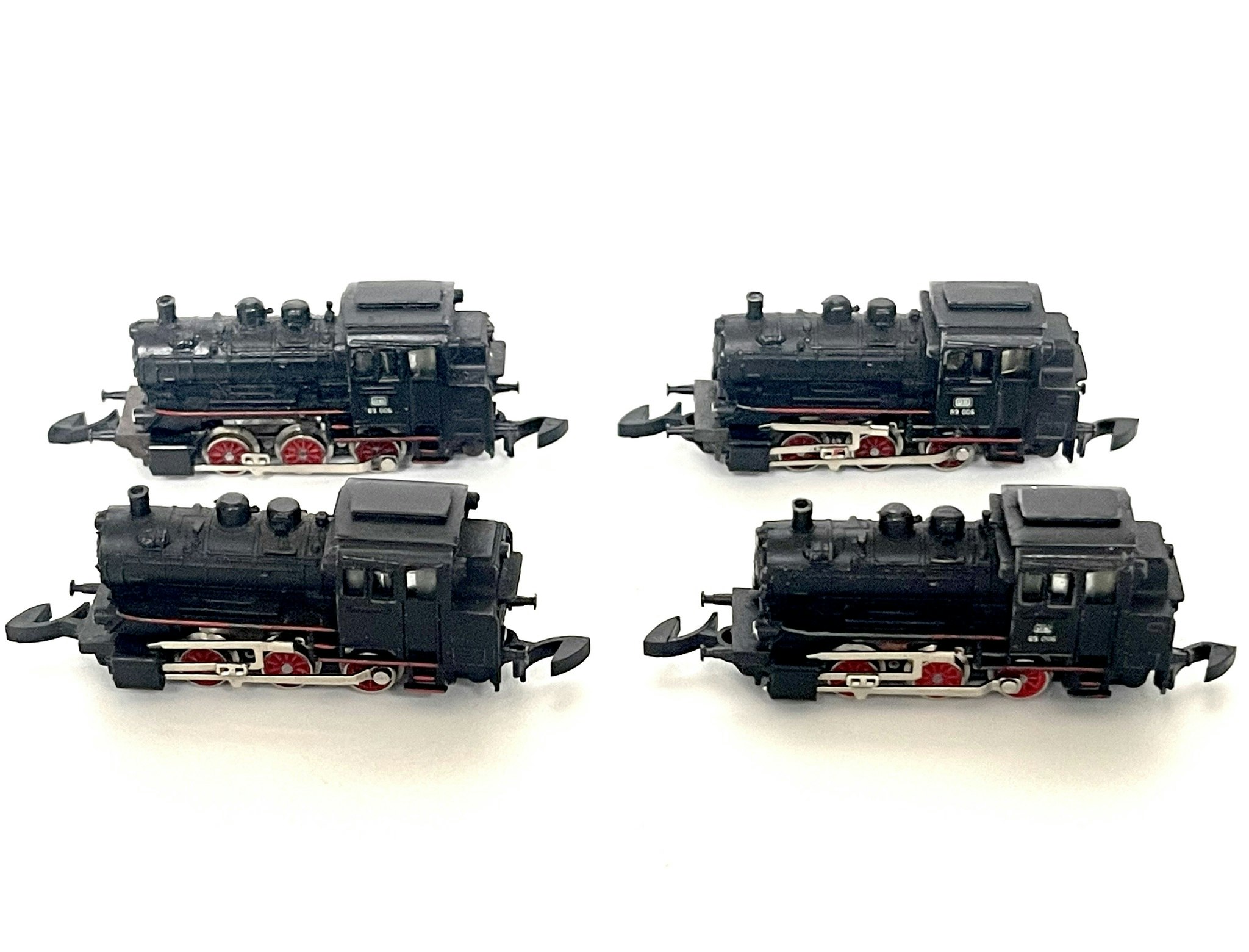 4 st, Märklin Z Mini-Club 89 006 Lokomotiv