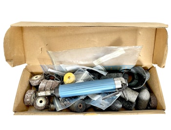 Trycklufts verktyg Slipmaskin Atlas Copco LSR 33 med Slipstenar