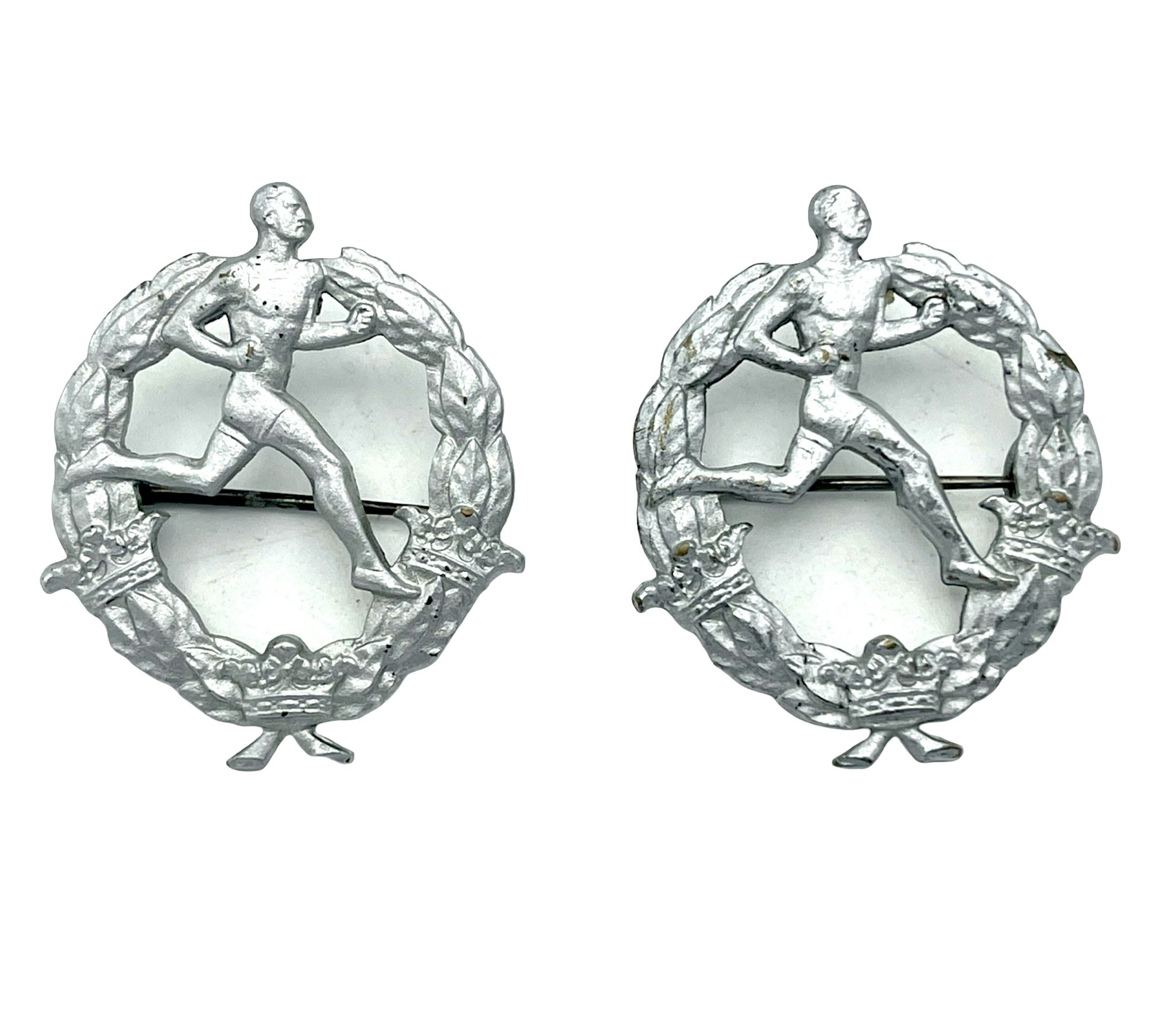 2 st, Militärt Löparmärke