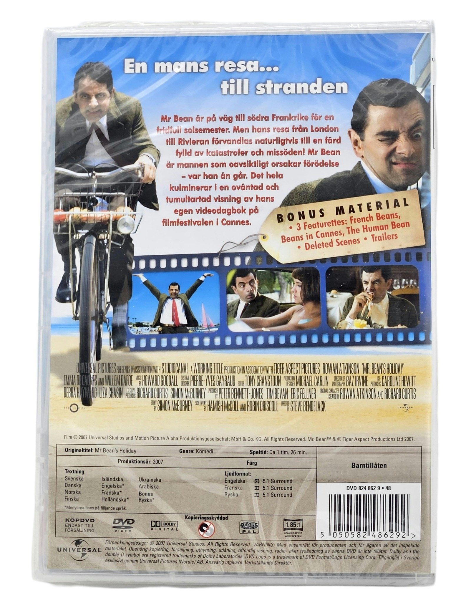 Mr. Bean's Vacation, DVD NYHET