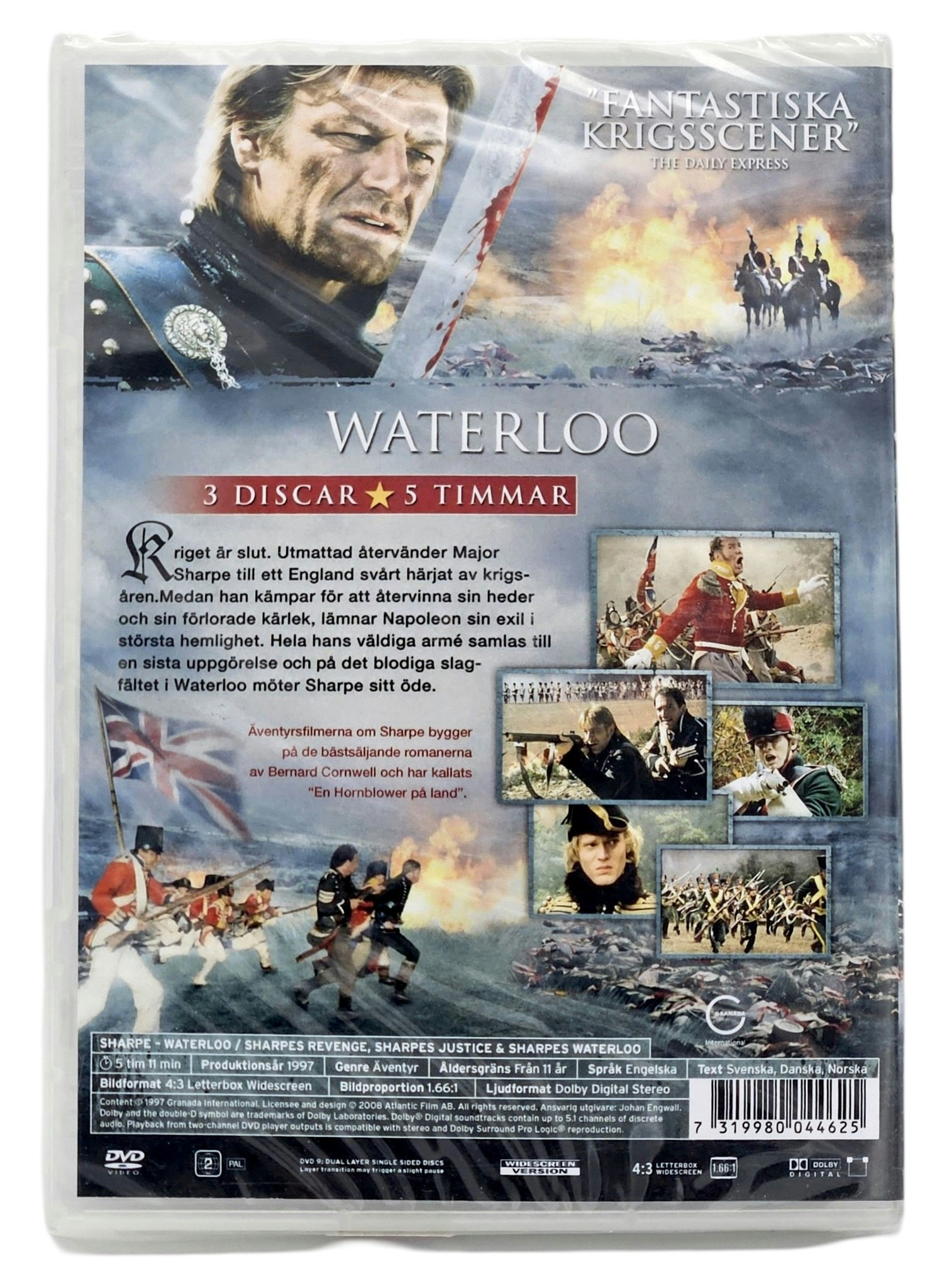 Sharpe Waterloo, Det Sista Slaget, DVD NY