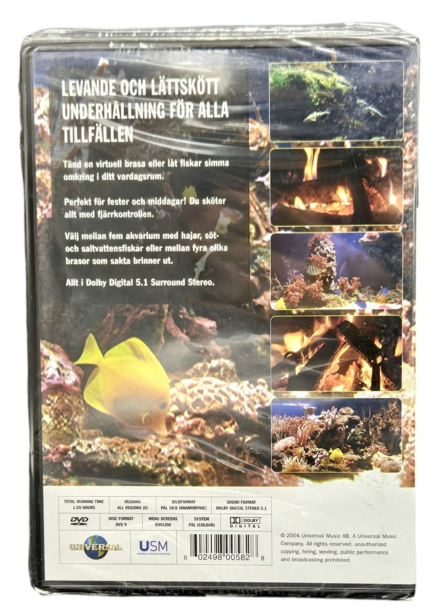 Fish And Flames, DVD NY
