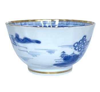 Coupe à vin en porcelaine chinoise, Qianlong 1736-1795
