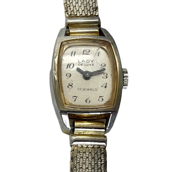 Lady De luxe, 17 jewels ladies wristwatch