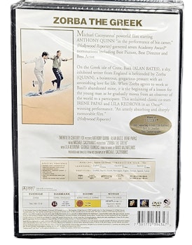 Zorba Kreikkalainen, 1900-luvun klassikot, DVD UUSI