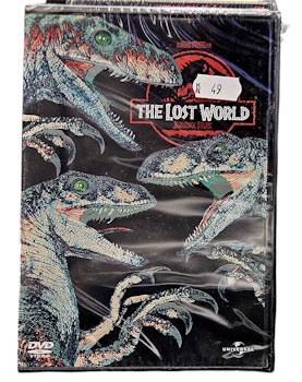 Jurassic Park, Kadonnut maailma, DVD UUSI