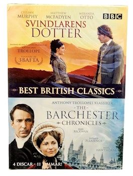 Huijarin tytär ja Barchester Chronicles, parhaat brittiläiset klassikot, DVD UUSI