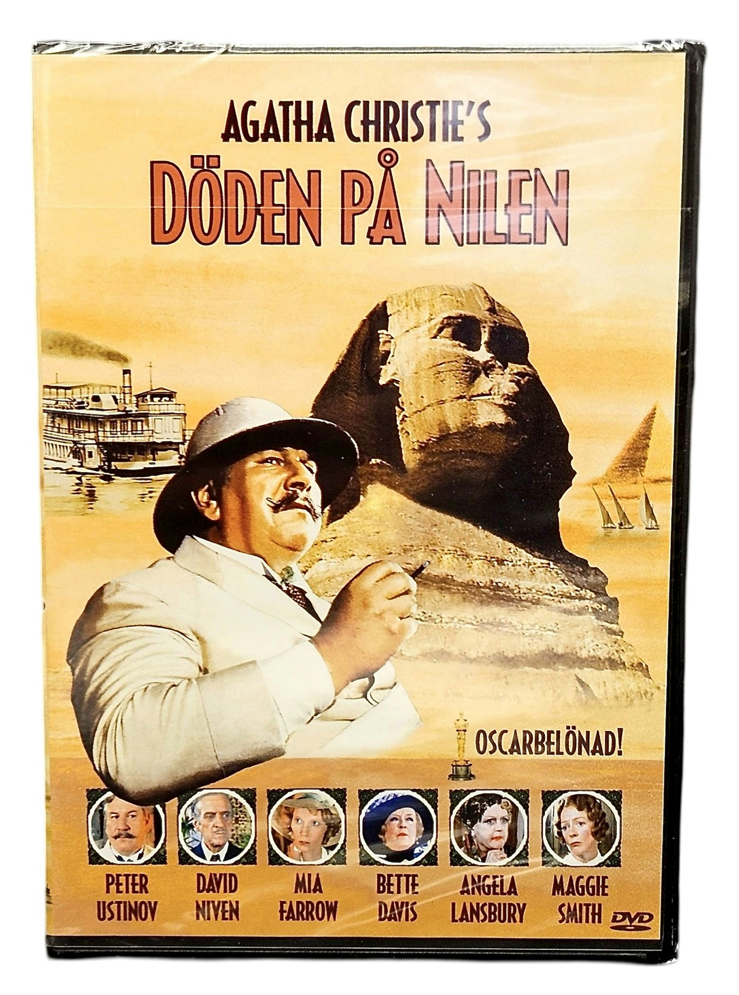 Agatha Christies, Döden På Nilen, DVD NY