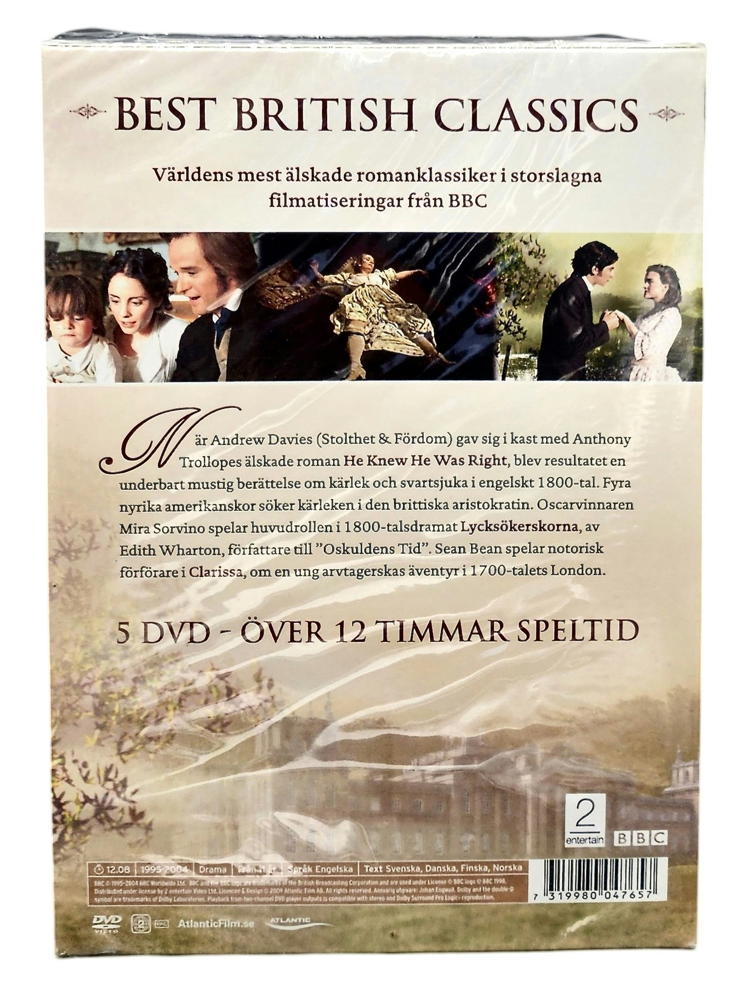 He Knew He Was Right, Clarissa Och Lycksökerskorna, Best British Classics, DVD NY