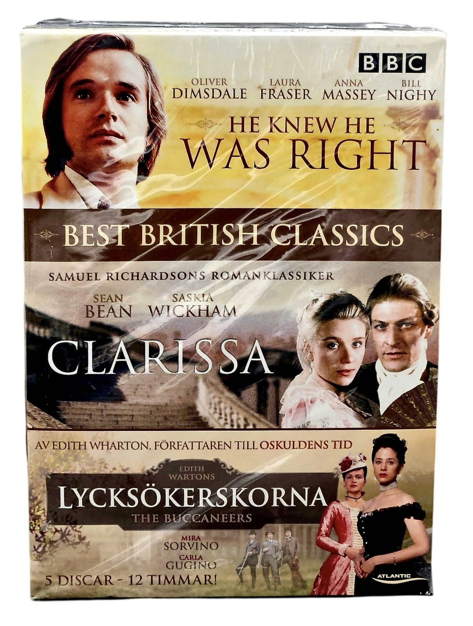 He Knew He Was Right, Clarissa Och Lycksökerskorna, Best British Classics, DVD NY