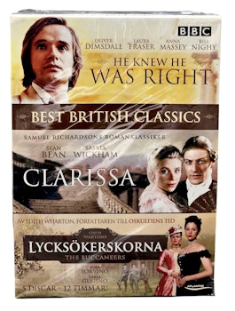 Hän tiesi, että hän oli oikeassa, Clarissa and The Fortune Tellers, Best British Classics, DVD UUSI