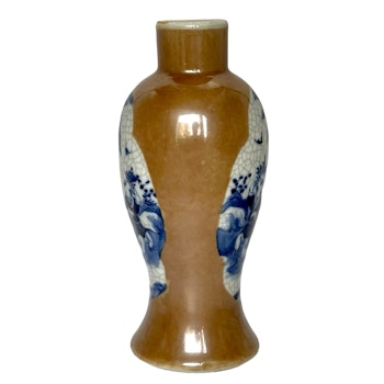 Chine, dynastie Qing (1644-1912) vase en porcelaine