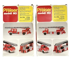 11 st, Preiser HO, För modelljärnvägar