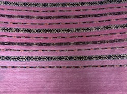 Handvävd turkmensk säck / Yastik 126 x 65 cm, 1800-talet
