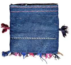 Antik orientalisk handknuten väska