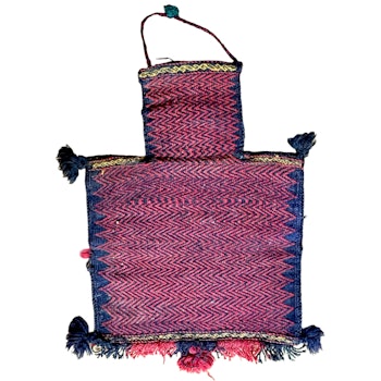 Antik orientalisk handknuten Salt väska