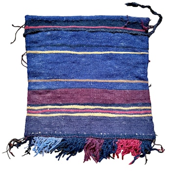 Antik orientalisk handknuten väska