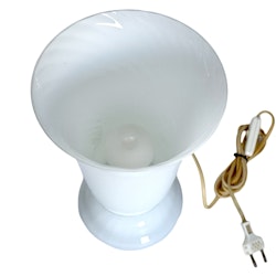 Paolo Venini, Swirl Murano Bordslampa av glas, Italien 1970-talet