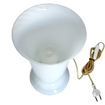 Paolo Venini, Swirl Murano Bordslampa av glas, Italien 1970-talet