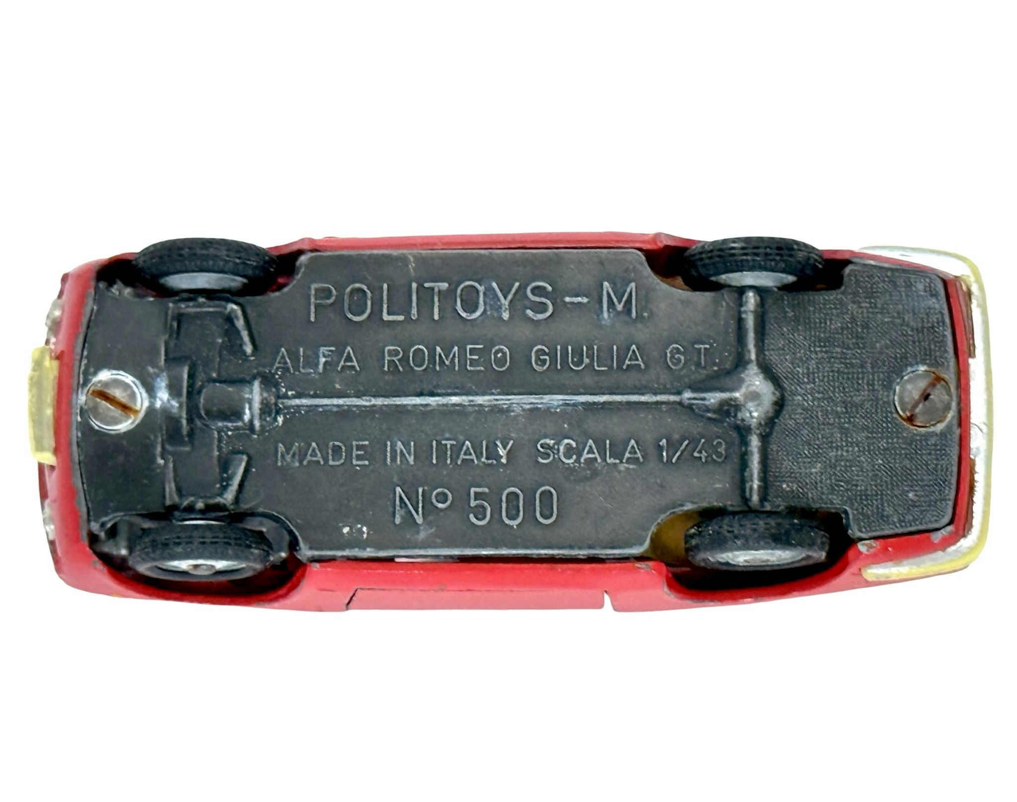 Politoys-M. N° 500 - Alfa Romeo Giulia GT