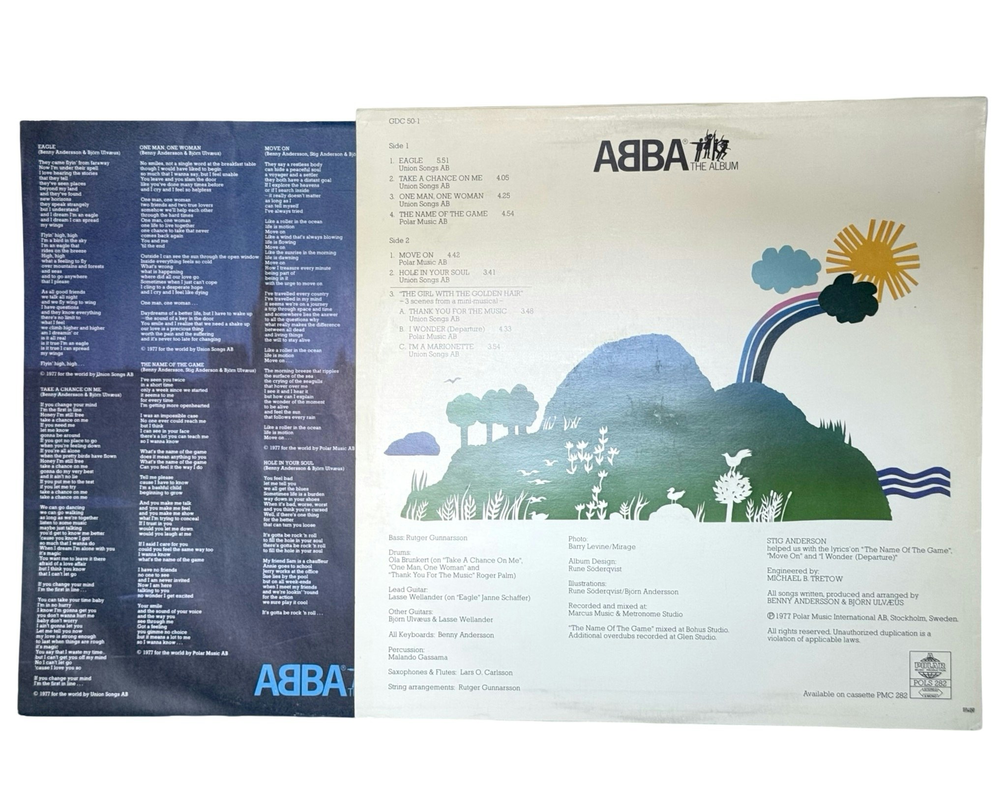 ​​​​ABBA, The Album, Pol 282, LP Vinyl 1977