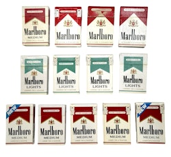 13 st, Cigarettändare Marlboro
