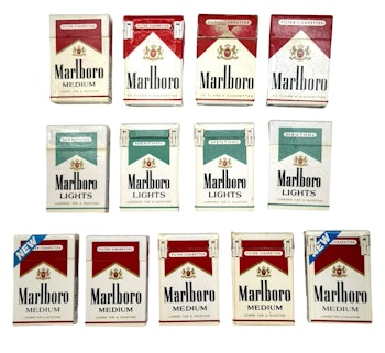 13 kpl, tupakansytytin Marlboro
