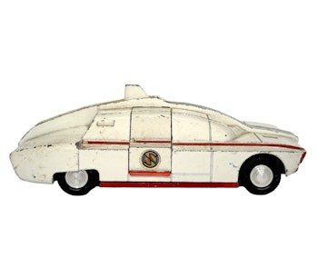 Dinky Toys 105 Maksimiturvallinen ajoneuvo - MSV - Kapteeni Scarlet