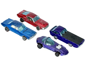 4 kpl, Vintage Hot Wheels Redline 1967