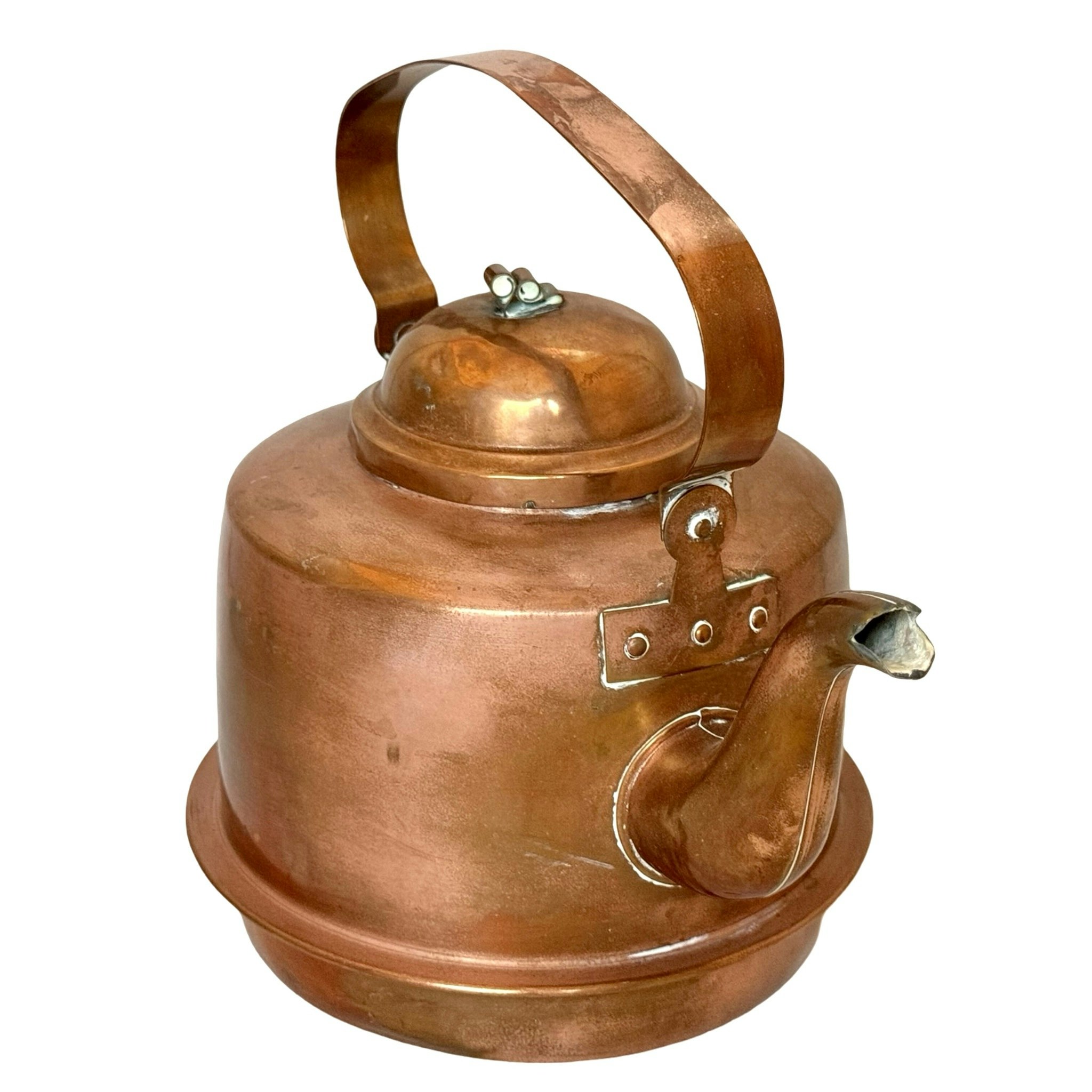Antik tekanna Kaffekanna koppar, 4 liter, 1800-talet, Sweden