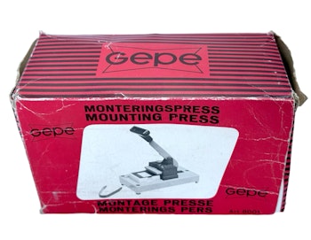 Gepe hand monterings press, Art 8001
