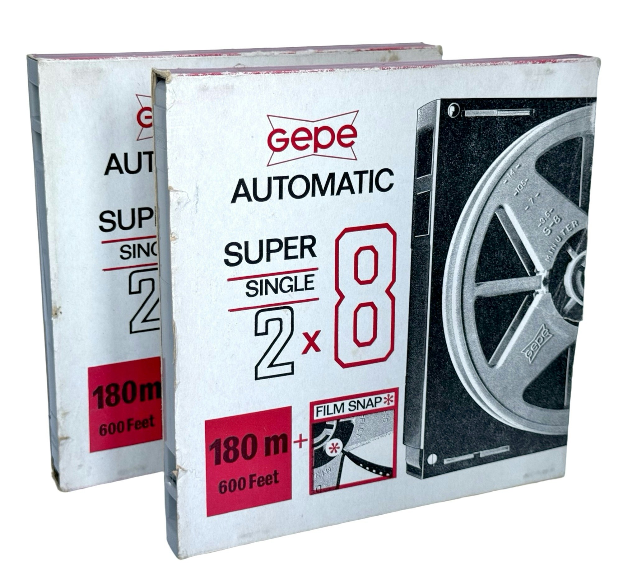 Gepe Automatic Super Single 2 X 8mm Film 180m 600 feet