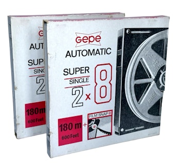 Gepe Automatic Super Single 2 X 8mm Film 180m 600 feet