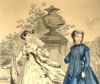 Tryck, Modedesign från 1800-talet