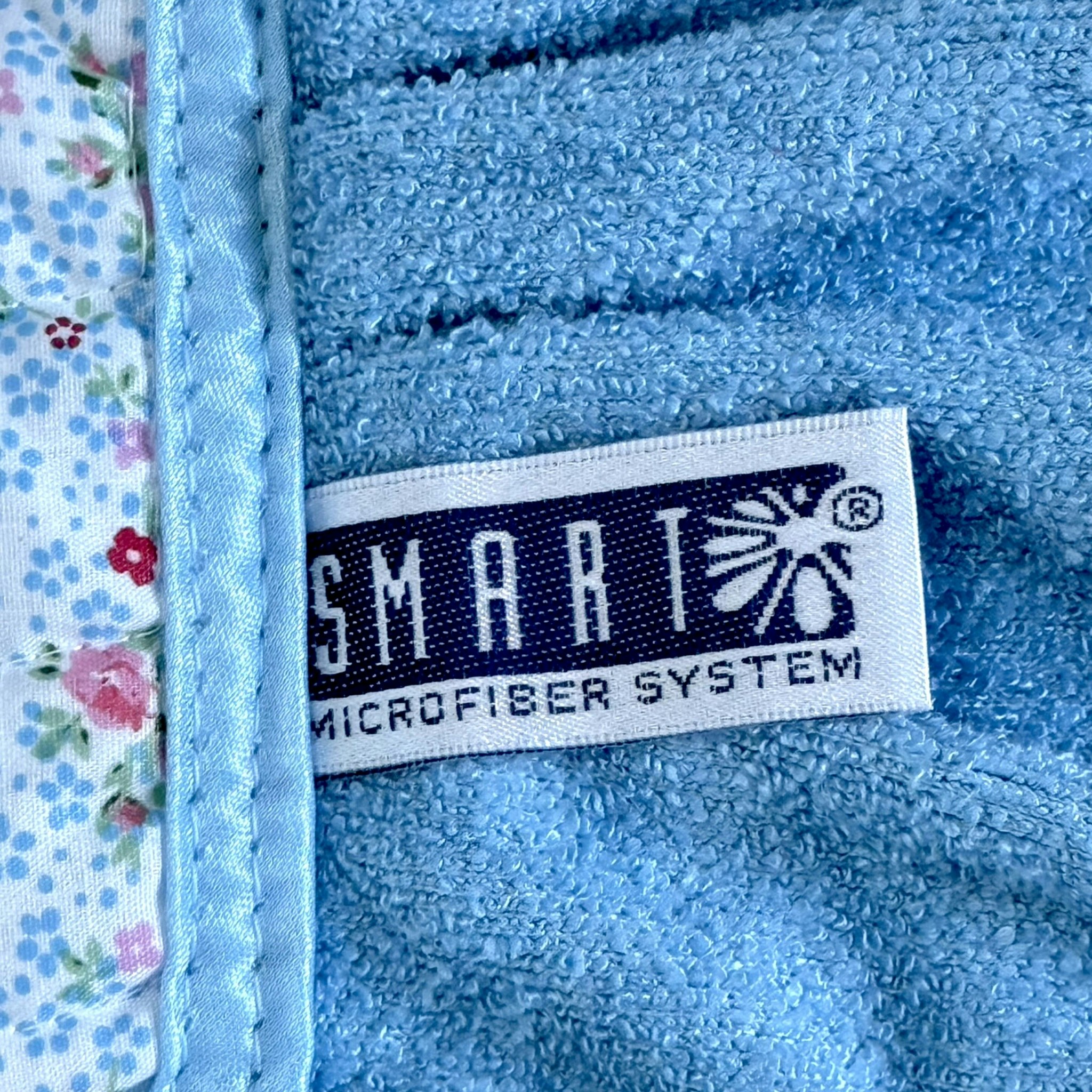 4 st Handdukar, blommor mönstrade, Beaver Frotte och Smart