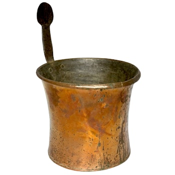Antiikkinen kupariämpäri, astia, 1800-luku