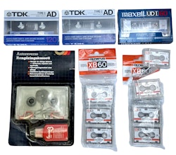 Olympus Mikrokassett XB 60, TDK AD 120,  Maxell UD1  60
